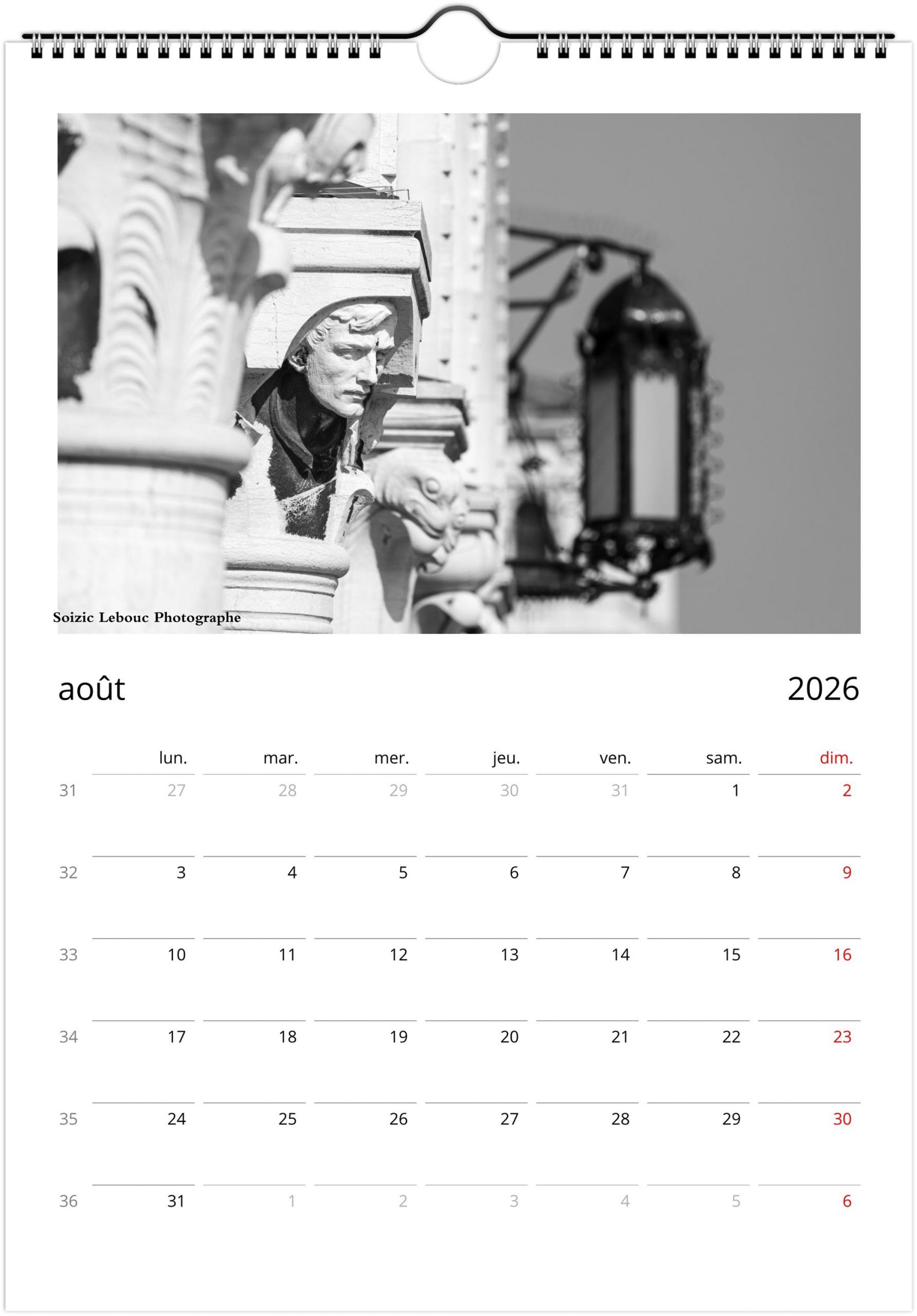 Venise en noir et blanc 2026 – Image 10